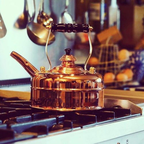 Richmond Heritage No. 4 Chrome Plated Solid Copper Kettle